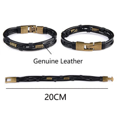 rope metal stud bracelet men Style