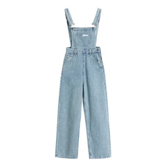 Overalls Pants Women's Suspender Jeans Plus Size Streetwear Baggy