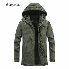 Men's Winter Jacket With Fleece Lining Cotton Clothing