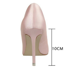 Shoes Rhinestone Women Pumps Stiletto High Heels