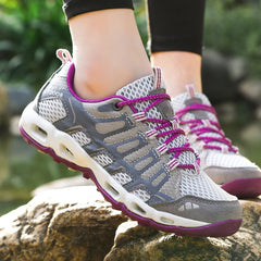 Leather Men Casual Summer Shoes Mesh Breathable Sneakers