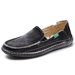 Casual Shoes Jeans Canvas Casual Shoes Slip On Flats Loafer