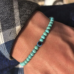 Fashion 4mm Bracelet Natural Stone Beads Jewelry