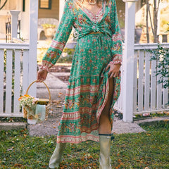 Boho Hippie Women Elastic Waist Beach Skirt Pink Floral Printed