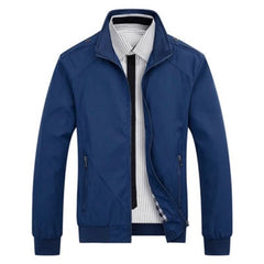 Men's Bomber Jackets Sportswear Slim Stand Collar Coats