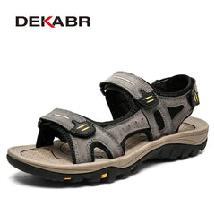 Men Sandals Summer Open Toe Platform Shoes Non-Slip Beach Casual Shoes