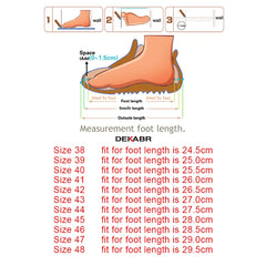 Men Sandals Summer Open Toe Platform Shoes Non-Slip Beach Casual Shoes