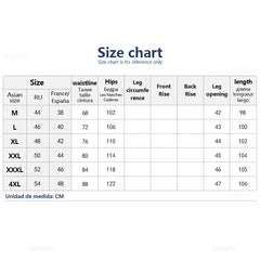 Clothing Design Cotton Jeans Baggy Elastic Waist Cargo Denim Pants Wide Leg