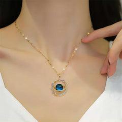 Starry Pendant Necklace With Micro-Inlaid Zirconium Luxury Pendants