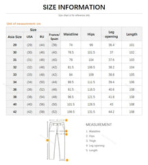 Summer Ultra-thin Men's Lyocell Jeans Loose Straight Business Casual
