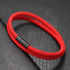 Minimalist Outdoors Sports Men Bracelet Rope Bangle