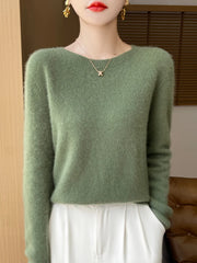 Clothing O-Neck Pullover Sweater Fashion Tops