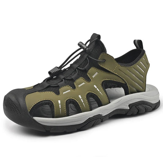 Men's Sandals Beach Shoes Handmade Breathable Design Casual Style