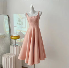 Designer Evening Party Dress Style Big Hem Drape Midi Long Pleated