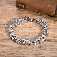 8mm Vintage Byzantine Bracelets for Men