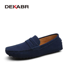 Large Size Men Loafers Soft Moccasins Flats Driving Shoes