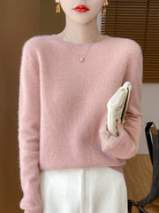 Clothing O-Neck Pullover Sweater Fashion Tops
