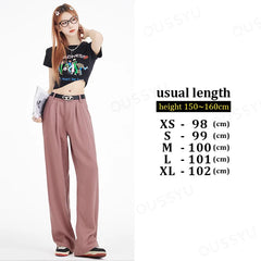 Cosy Lyocell Fabric Woman Jeans Loose Wide Leg Straight High Waist Fashion