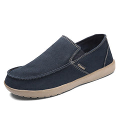 Fashion Men's Canvas Breathable Walking Driving Flats Casual Shoes