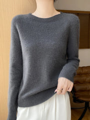 Clothing O-Neck Pullover Sweater Fashion Tops
