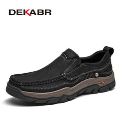 Comfortable Classical Genuine Leather Flats Shoes Causal Working Sneaker