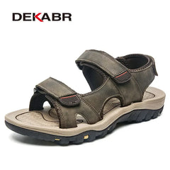 Men Sandals Summer Open Toe Platform Shoes Non-Slip Beach Casual Shoes