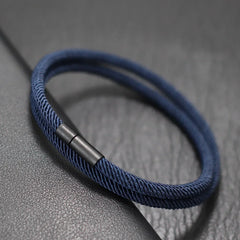 Minimalist Outdoors Sports Men Bracelet Rope Bangle