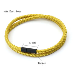 Simple Style Keel Rope Bracelet For Men