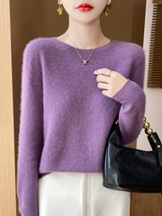 Clothing O-Neck Pullover Sweater Fashion Tops