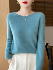 Clothing O-Neck Pullover Sweater Fashion Tops