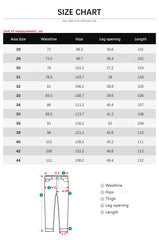 Plus Size Business Fashion Straight Jeans Classic Style