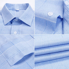 Business wrinkle-resistant short-sleeved shirt men's formal casual