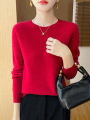 Clothing O-Neck Pullover Sweater Fashion Tops