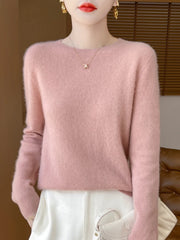Clothing O-Neck Pullover Sweater Fashion Tops