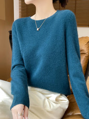 Clothing O-Neck Pullover Sweater Fashion Tops