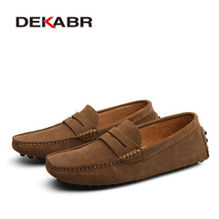 Large Size Men Loafers Soft Moccasins Flats Driving Shoes