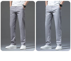 Men's Business Pants Cotton classic style Straight Casual Fashion