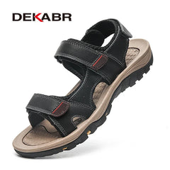 Men Sandals Summer Open Toe Platform Shoes Non-Slip Beach Casual Shoes