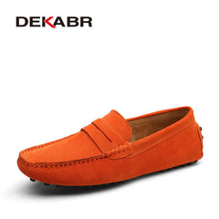 Large Size Men Loafers Soft Moccasins Flats Driving Shoes
