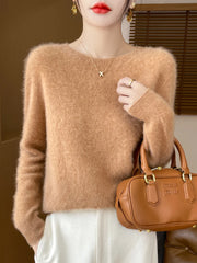 Clothing O-Neck Pullover Sweater Fashion Tops