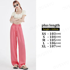 Cosy Lyocell Fabric Woman Jeans Loose Wide Leg Straight High Waist Fashion