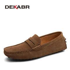Large Size Men Loafers Soft Moccasins Flats Driving Shoes