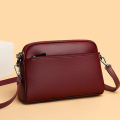 Genuine Leather Crossbody Large Capacity Messenger Bag