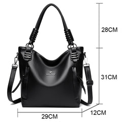 Genuine Leather Handbag Fashion Women Shoulder Messenger Bag