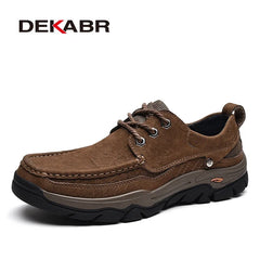 Comfortable Classical Genuine Leather Flats Shoes Causal Working Sneaker