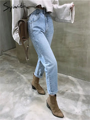 High Waisted Jeans High Waisted Fashion Vintage Casual Chic Jeans