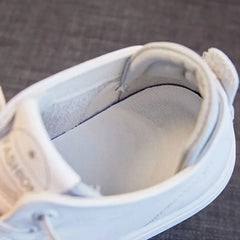 Women Sneakers Genuine Leather Shoes Cowhide Fashion Flat Casual