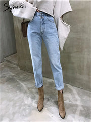 High Waisted Jeans High Waisted Fashion Vintage Casual Chic Jeans