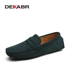Large Size Men Loafers Soft Moccasins Flats Driving Shoes