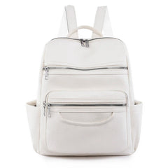 Genuine Leather Classic Backpack Travel Fashion School Bag